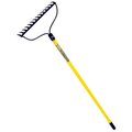 Seymour Midwest 60in. Handle 14 Tine Fiberglass Handle Professional Bow Rake SE309882